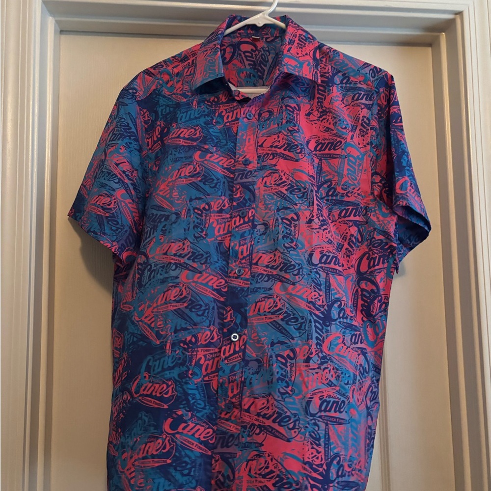 Raising Canes Hawaiian Shirt- Great Condition- Small- High Demand